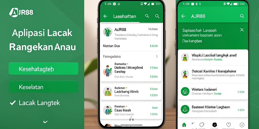 Tampilan antarmuka AJR88 yang informatif dan menarik.