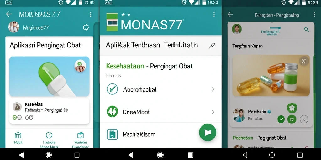 Tampilan antarmuka utama aplikasi MONAS77 yang menarik dan fungsional.