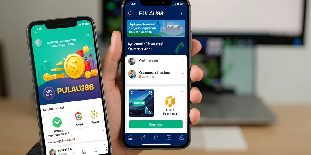 Tampilan antarmuka modern dan fungsional dari PULAU88.