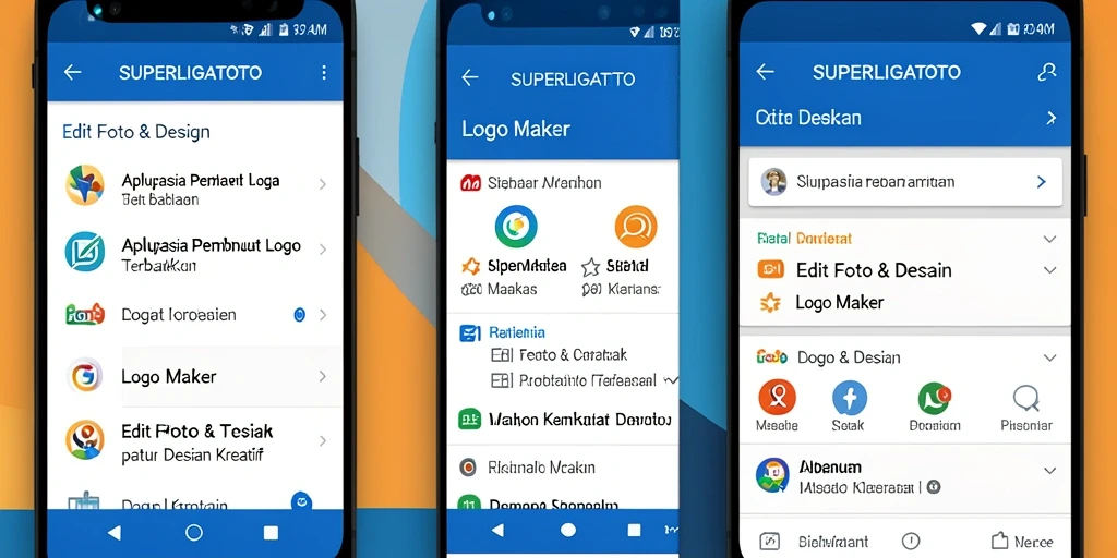 Tampilan antarmuka SUPERLIGATOTO yang sederhana dan fungsional.