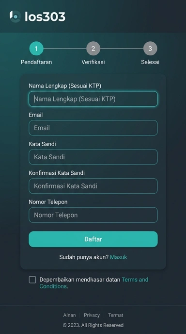Panduan Registrasi Akun los303 untuk Android